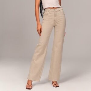 Abercrombie High Rise 90s Relaxed Jeans 25s
